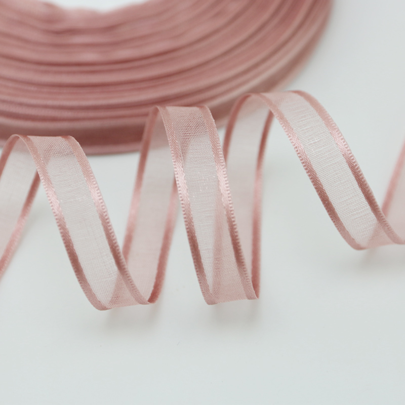 Ribbon Organza Roll - (50 ヤード/ロール) 3/8 '' (10 ミリメートル)