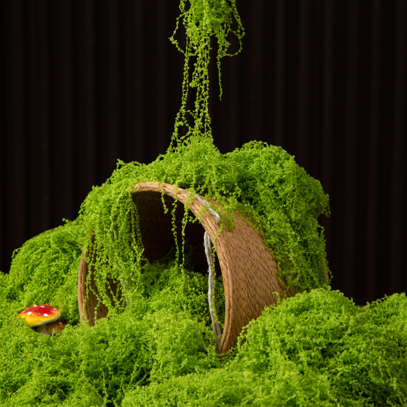 Preserved Moss Sheet - 200 グラム永遠の命苔 DIY 工芸品草人工緑植物ホームルーム庭の装飾ミニ風景フェイク草盆栽