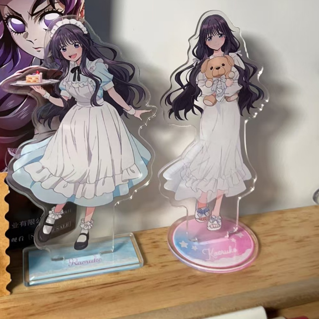 Florist Supplies - アニメ花はるびんと咲く 香りの花は凛々に咲く コスプレフィギュアスタンド スタンディングプレート アクセサリー飾り