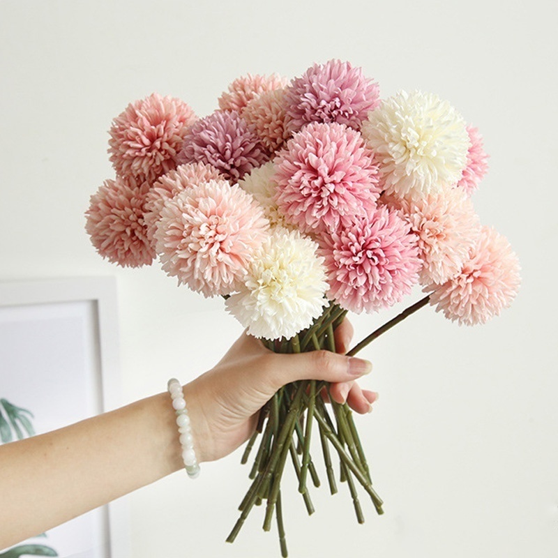 Baby Breath Dried - 3/5 個アジサイ造花花束家の寝室の装飾結婚式の装飾クラフト花瓶フラワーアレンジメントアクセサリー