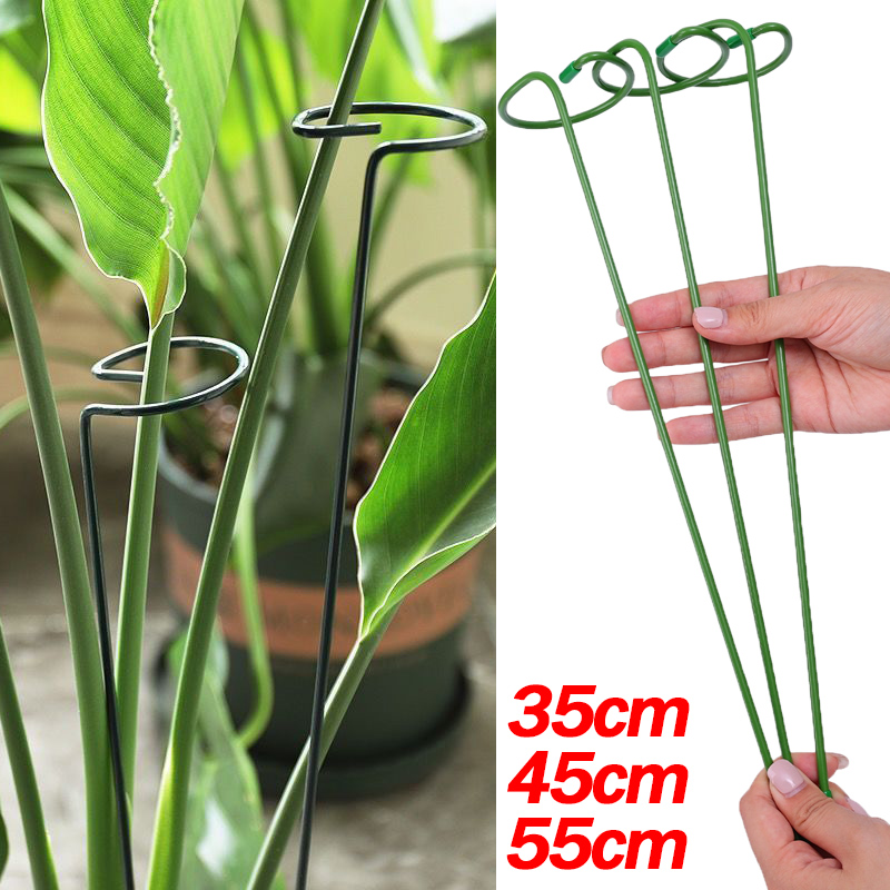 Florist Supply Bulk - 1-10 個金属単一幹植物低木ホルダーガーデンサポートステークリングバラの花野菜つる家庭園芸ツール