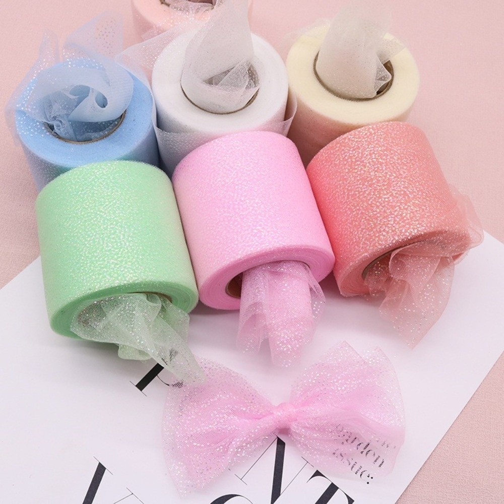 6 センチメートル 25 ヤードクリスタルスパンコールリボン - Ribbon Organza Roll のレビューと価格