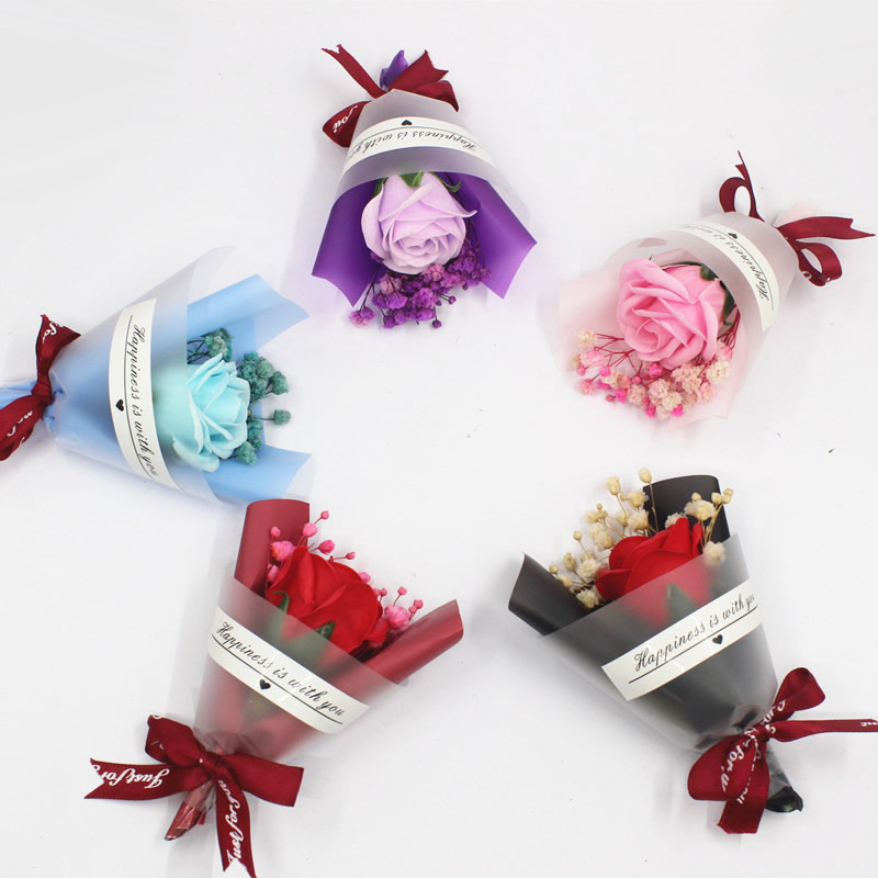 ミニチュアの天然ドライベビーズブレスブーケ、プリザーブドフラ - Dried Flower Bunch のレビューと価格
