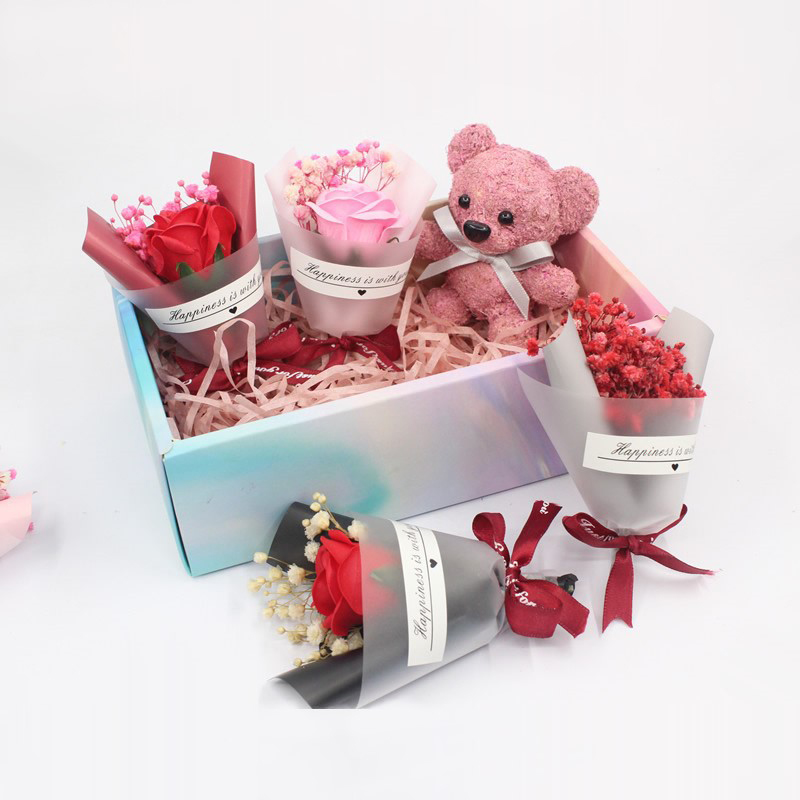 ミニチュアの天然ドライベビーズブレスブーケ、プリザーブドフラ - Dried Flower Bunch のレビューと価格