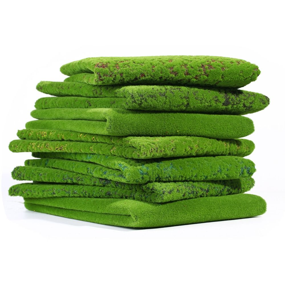 DIYフェイクモスグラスターフ耐久性のある永遠の生命シミュレ - Preserved Moss Sheet のレビューと価格