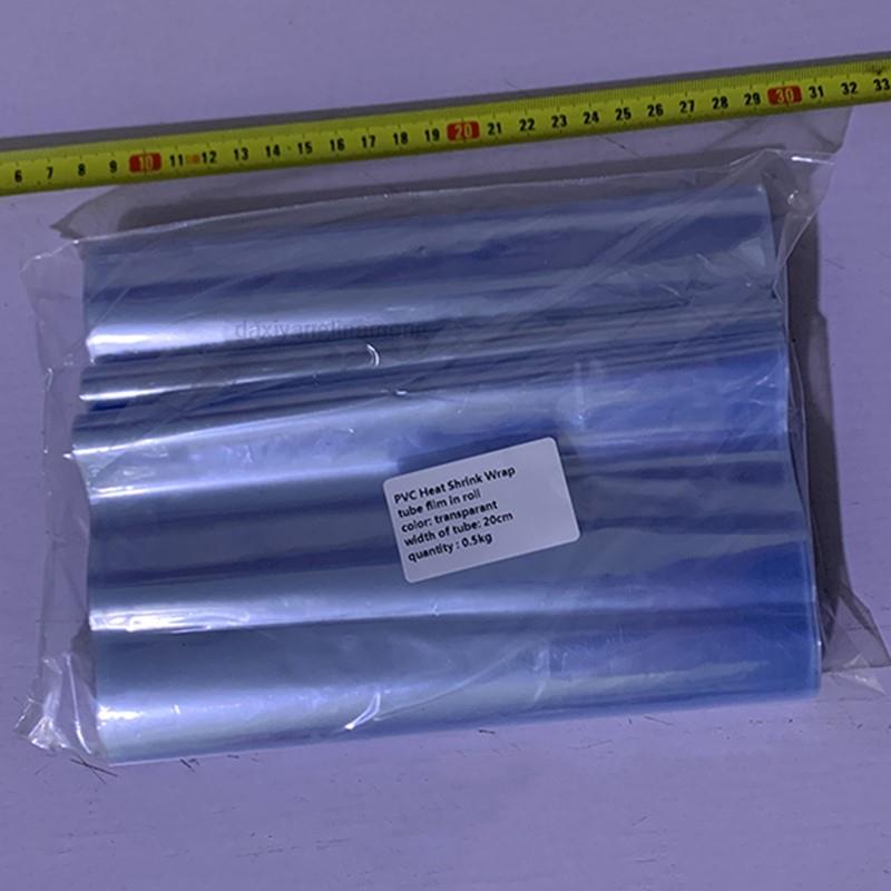 透明PVC熱収縮チューブ,0.5-1.5kg,透明フィルム, - Cellophane Wrap Clear のレビューと価格