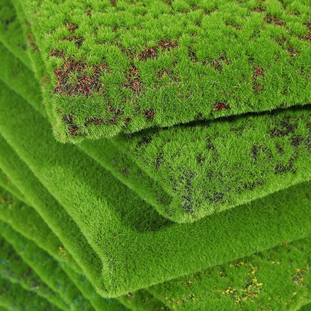 偽のモスグラスカーペット,50x50cm,永遠の命,リアルな - Preserved Moss Sheet のレビューと価格