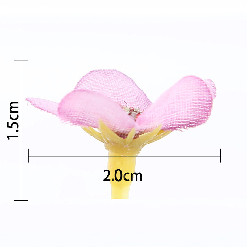 50個と100個入り ミニシルクミックスカラー デイジー造花 - Baby Breath Dried のレビューと価格