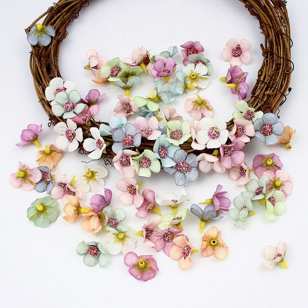 50個と100個入り ミニシルクミックスカラー デイジー造花 - Baby Breath Dried のレビューと価格