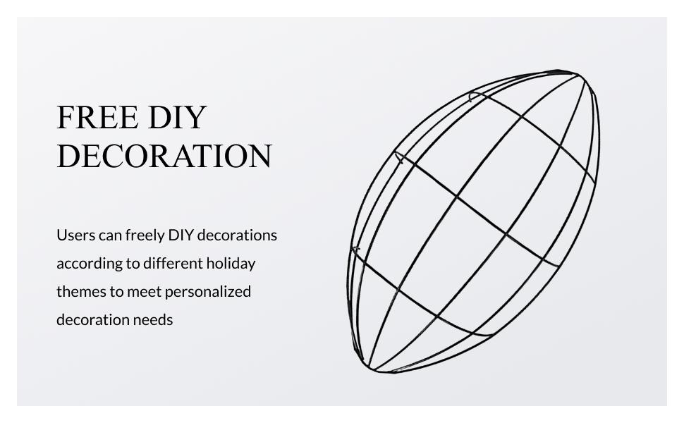 サッカーボール型の鉄線フレームDIYクラフトリング、ドア、壁 - Wreath Form Wire のレビューと価格