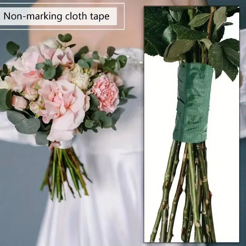20 ヤードグリーンブーケ花柄テープ自己粘着包装紙テープ花屋 - The Florist Supply のレビューと価格