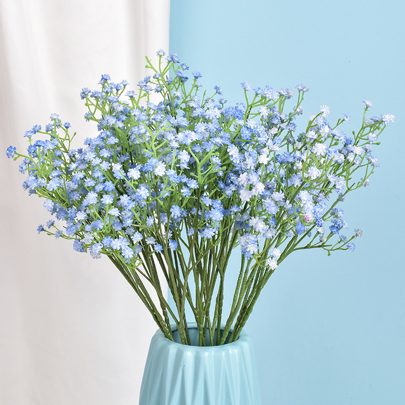 枝状プラスチック人工フルスカイスターズフラワーブーケ複数色5 - Baby Breath Dried のレビューと価格