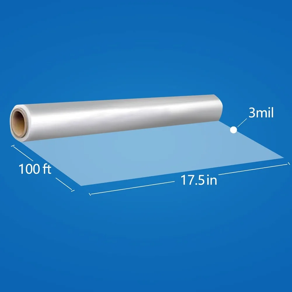 透明セロファンラップロール 100フィート x 17.5イン - Cellophane Wrap Clear のレビューと価格