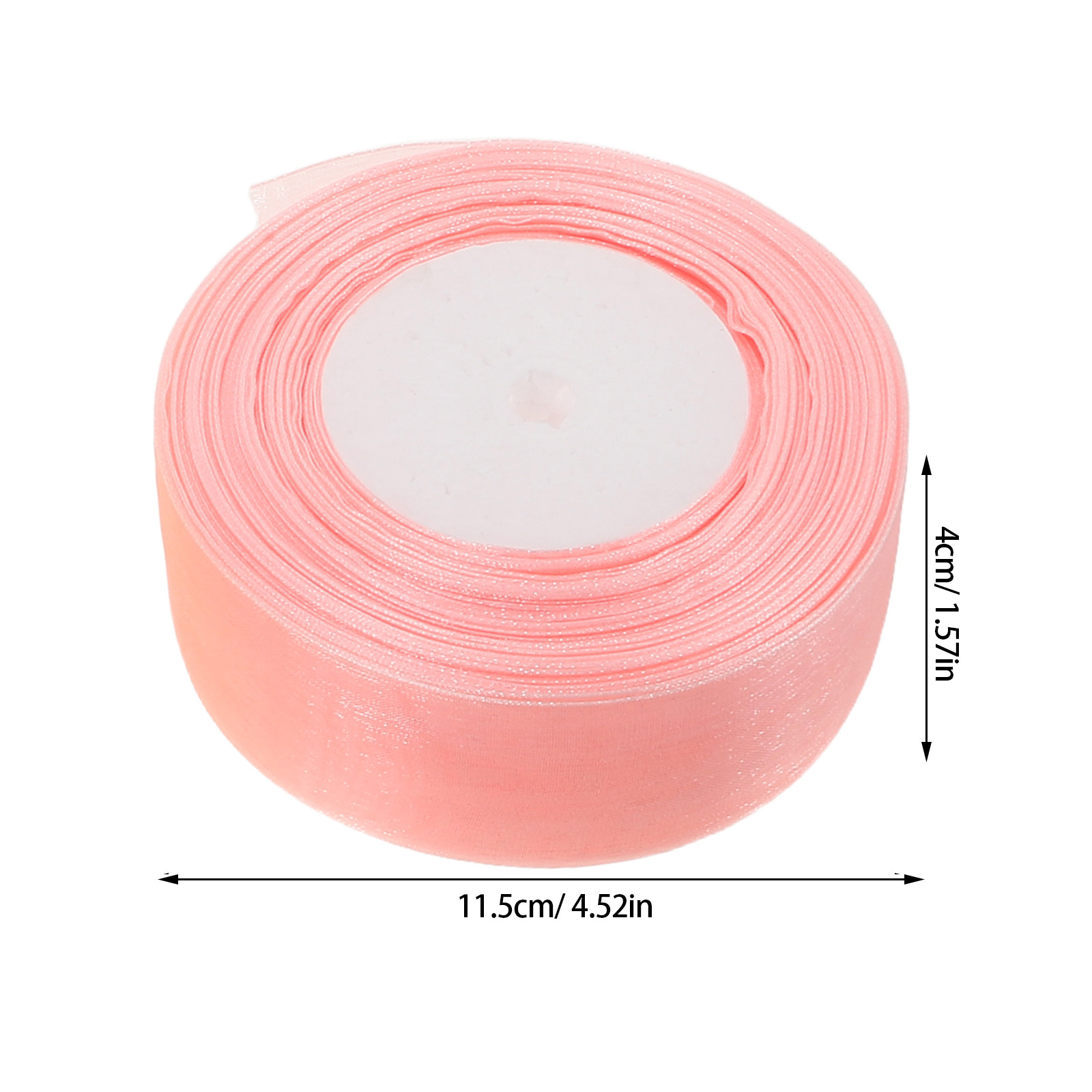 3 ロール シアー オーガンザ リボン 各 50 ヤード 透 - Ribbon Organza Roll のレビューと価格