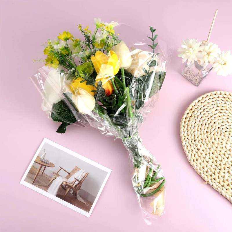 1/2pc クリアセロファンラップロール - ギフトバスケッ - Cellophane Wrap Clear のレビューと価格