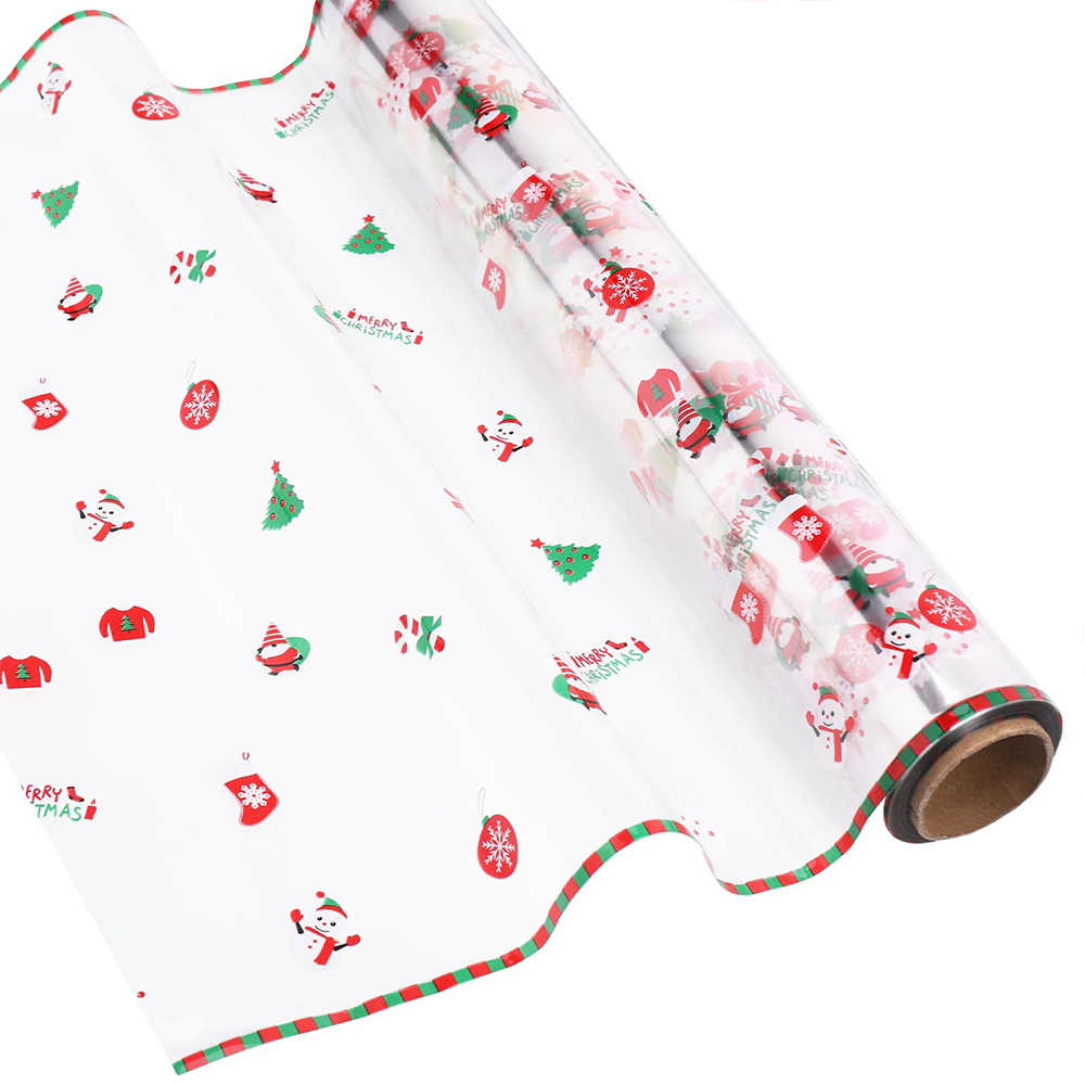 クリスマスセロファンラップ1ロール 100フィート x 15 - Cellophane Wrap Clear のレビューと価格
