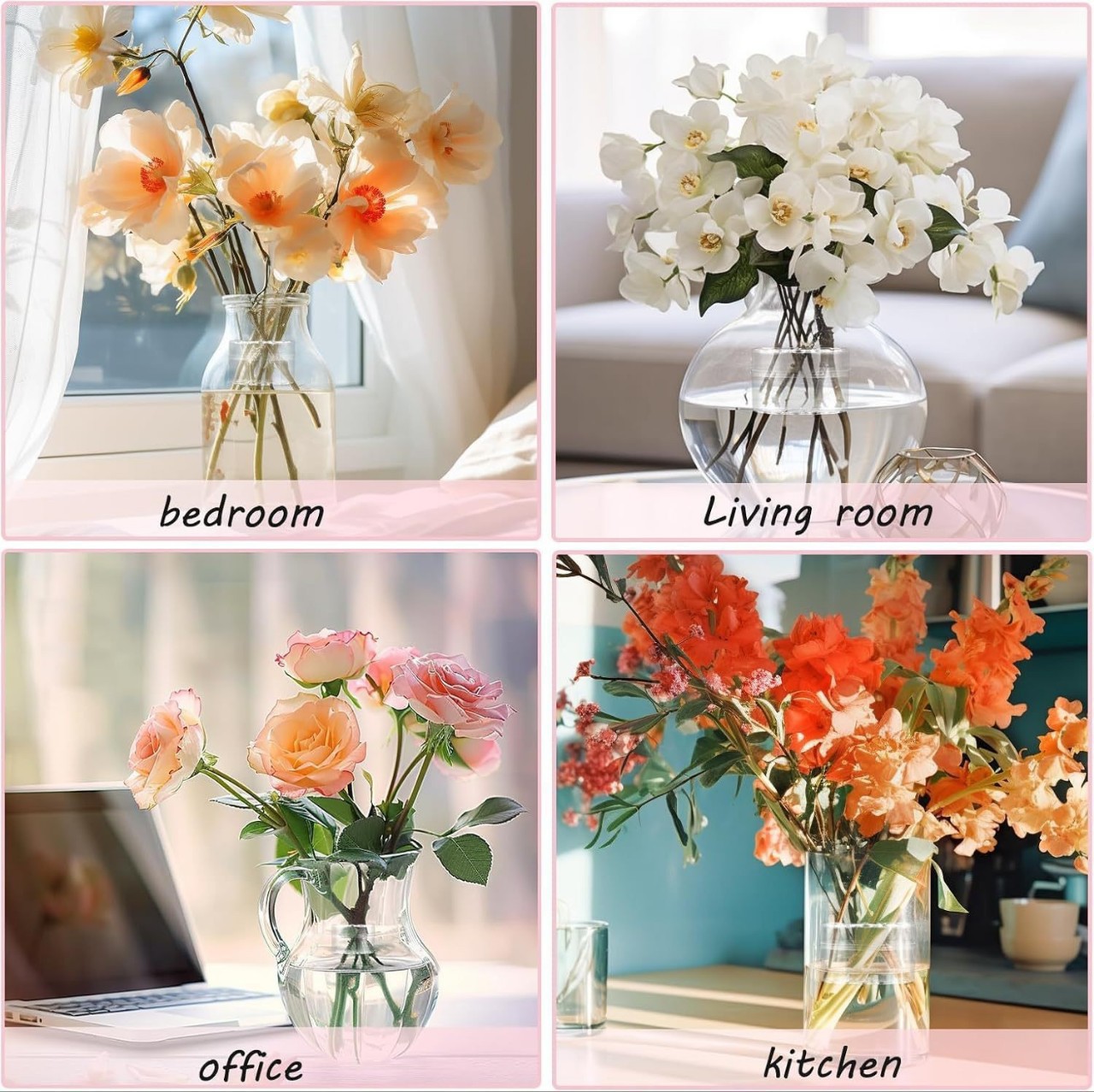 スパイラル型の生花用茎ホルダー、花瓶用スパイラル茎ホルダー、 - Florist Supply Bulk のレビューと価格