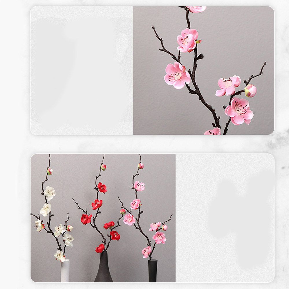 パーティー用品 中国風 ホーム 造花 小さな冬梅 人工梅の花 - Dried Flower Bunch のレビューと価格