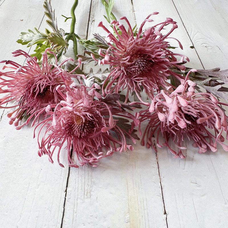 人工の大きなクモと菊の花,家の部屋の装飾,偽の花,結婚式,ク - Baby Breath Dried のレビューと価格