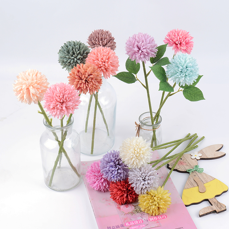 3/5 個アジサイ造花花束家の寝室の装飾結婚式の装飾クラフト - Baby Breath Dried のレビューと価格