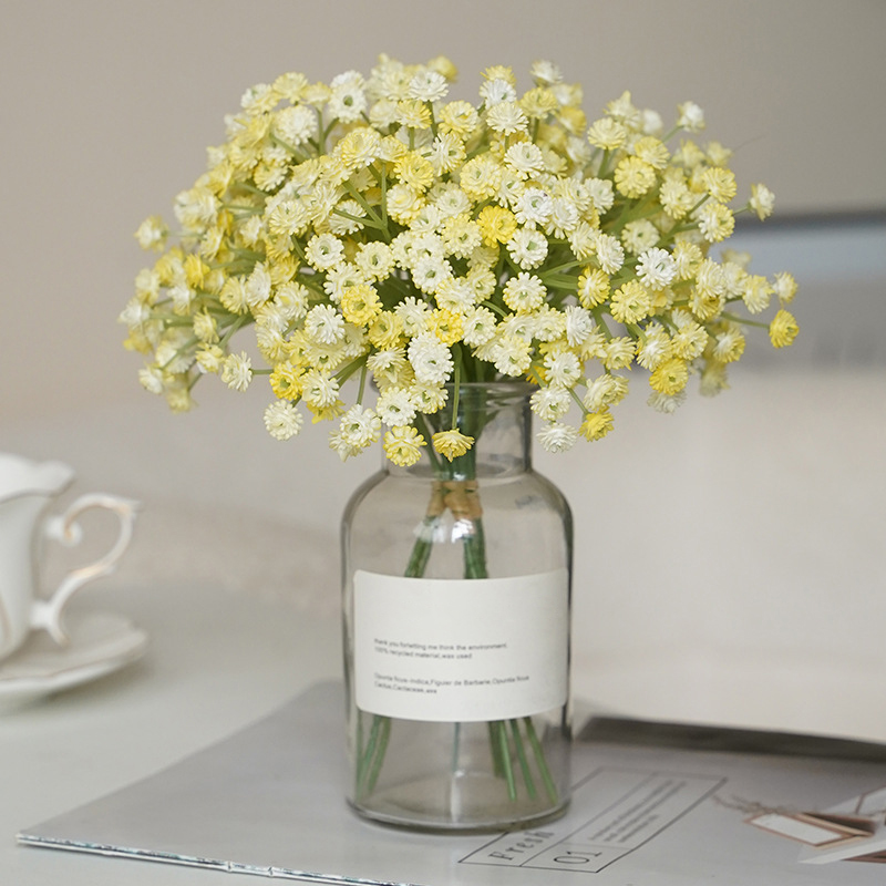 人工カスミソウの花結婚式 DIY ブーケ装飾アレンジメントプ - Baby Breath Dried のレビューと価格