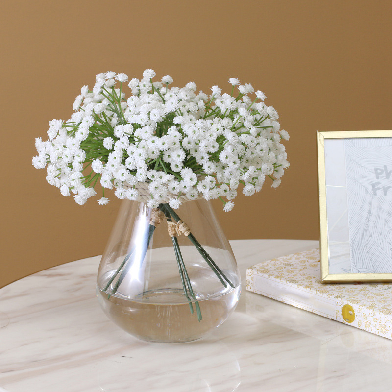 人工カスミソウの花結婚式 DIY ブーケ装飾アレンジメントプ - Baby Breath Dried のレビューと価格