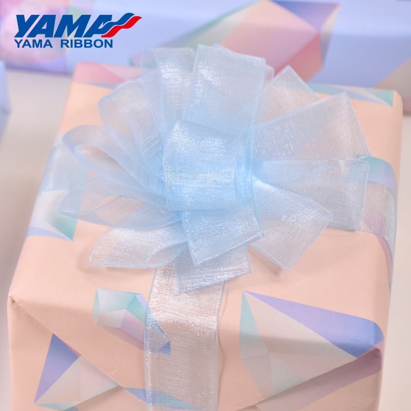 YAMA 薄手のオーガンザシルクリボン 200 ヤード/ロー - Ribbon Organza Roll のレビューと価格
