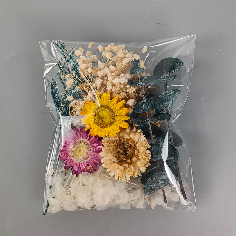 1パック多種多様なドライフラワーセットDIYクラフトホームウ - Dried Flower Bunch のレビューと価格