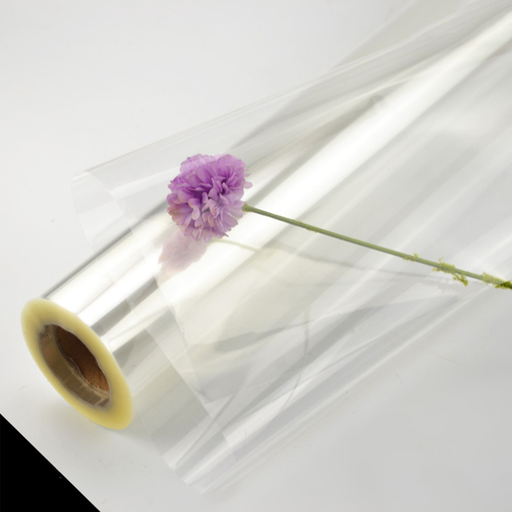 1 ロールクリアセロファンラップギフトバスケット用花束透明包 - Cellophane Wrap Clear のレビューと価格